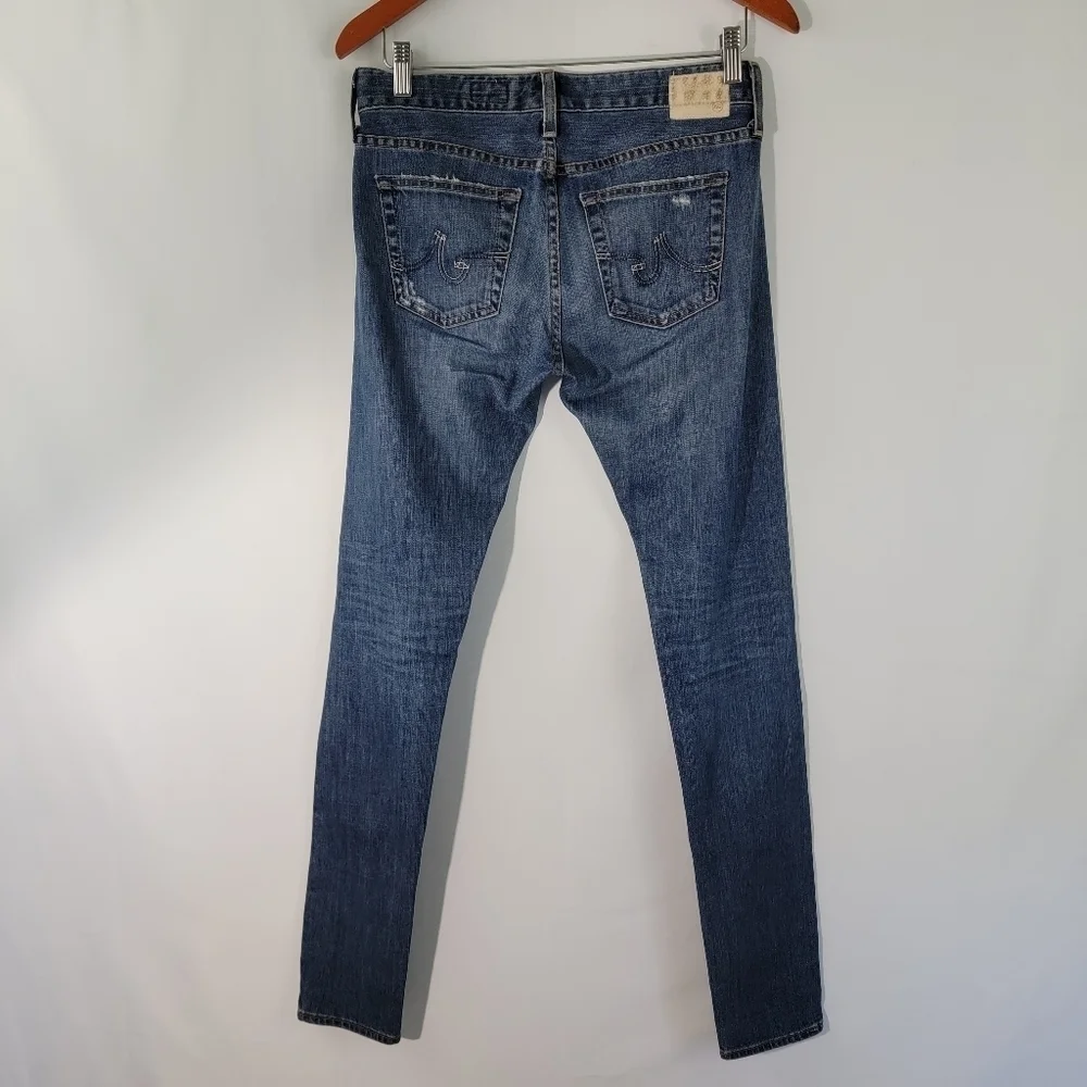AG THE NIKKI Exclusively For Calypso Mid-rise Skinny Jeans Women Sz 25R